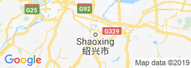 Shaoxing map